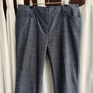 Women's Dark Gray Cropped Pant